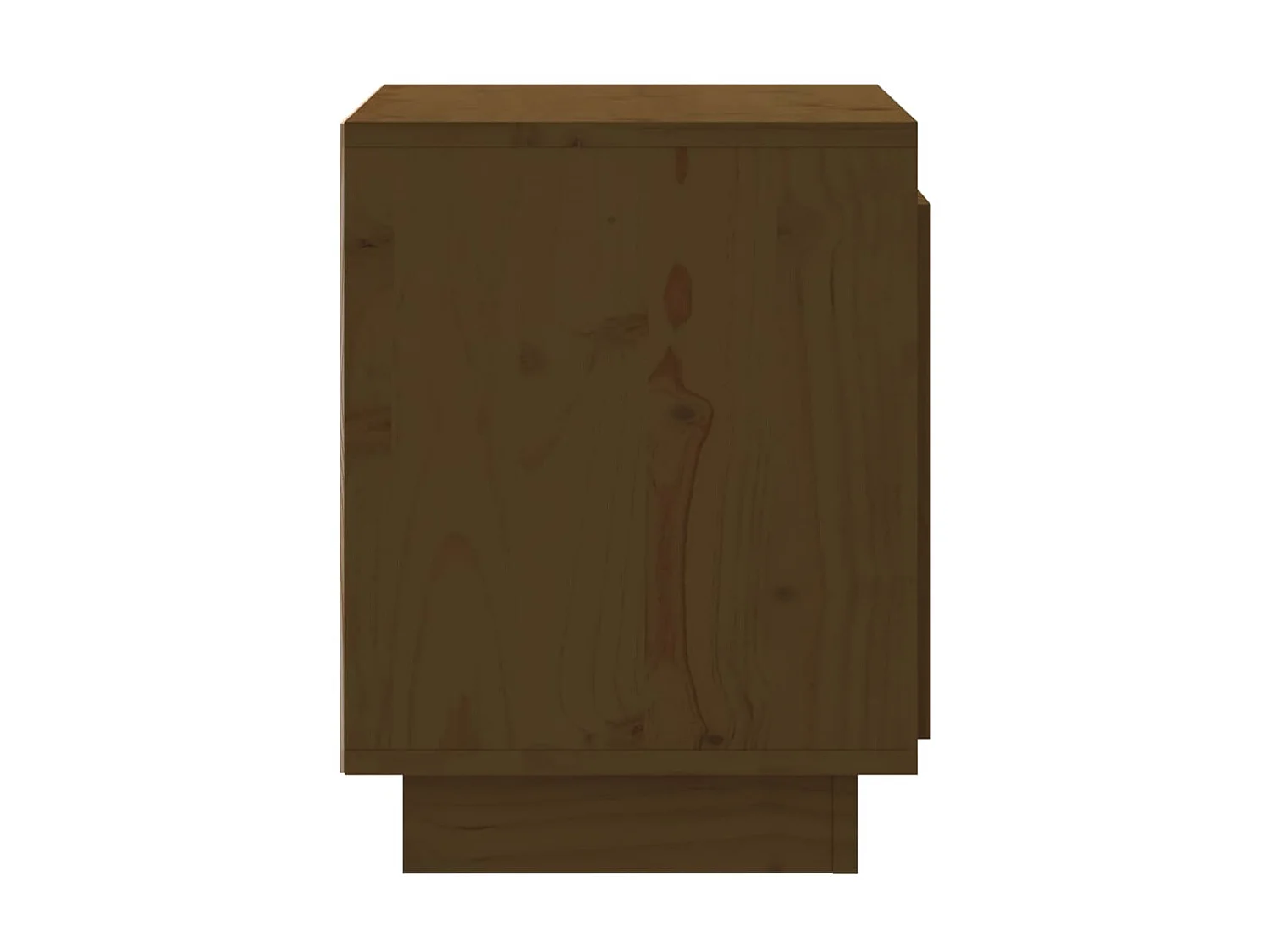 Tables de chevet 2pcs Marron miel 40x30x40 Bois de pin solide 2