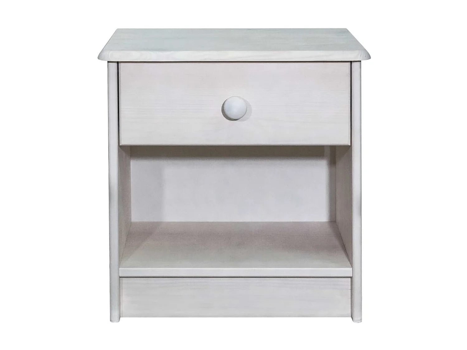 Table de chevet 41x30x42 Bois de pin solide 2