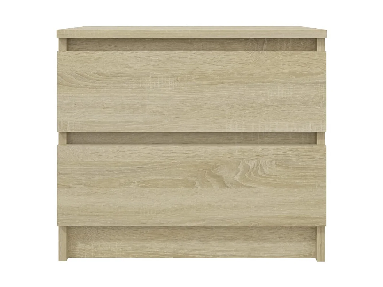 Tables de chevet 2 pcs Chêne sonoma 50x39x43,5