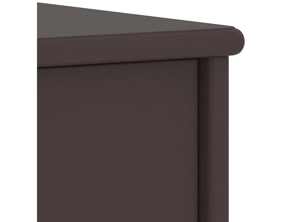 Table de chevet Marron foncé 35x30x40 Bois de pin massif