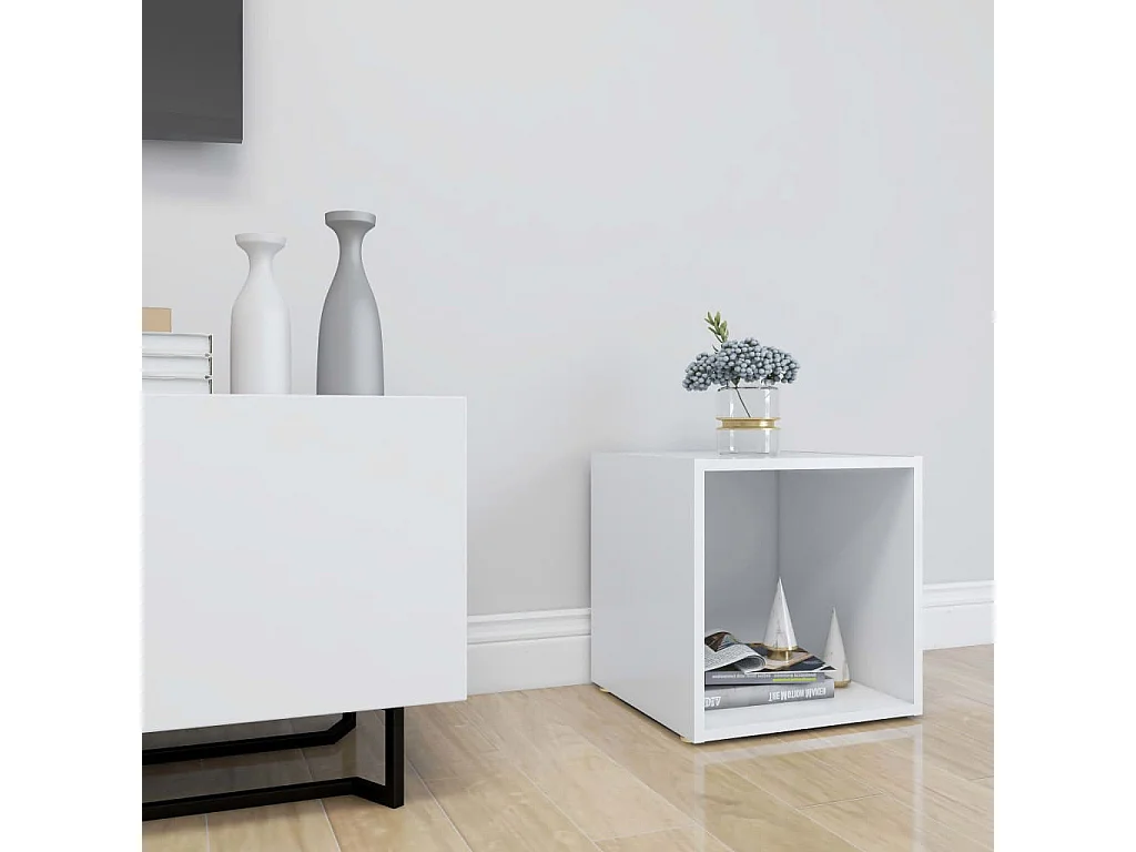 Chevet Blanc 37x35x37