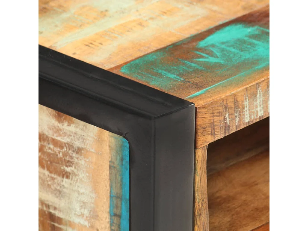 Nachtkastje 40x35x55 cm massief gerecycled hout