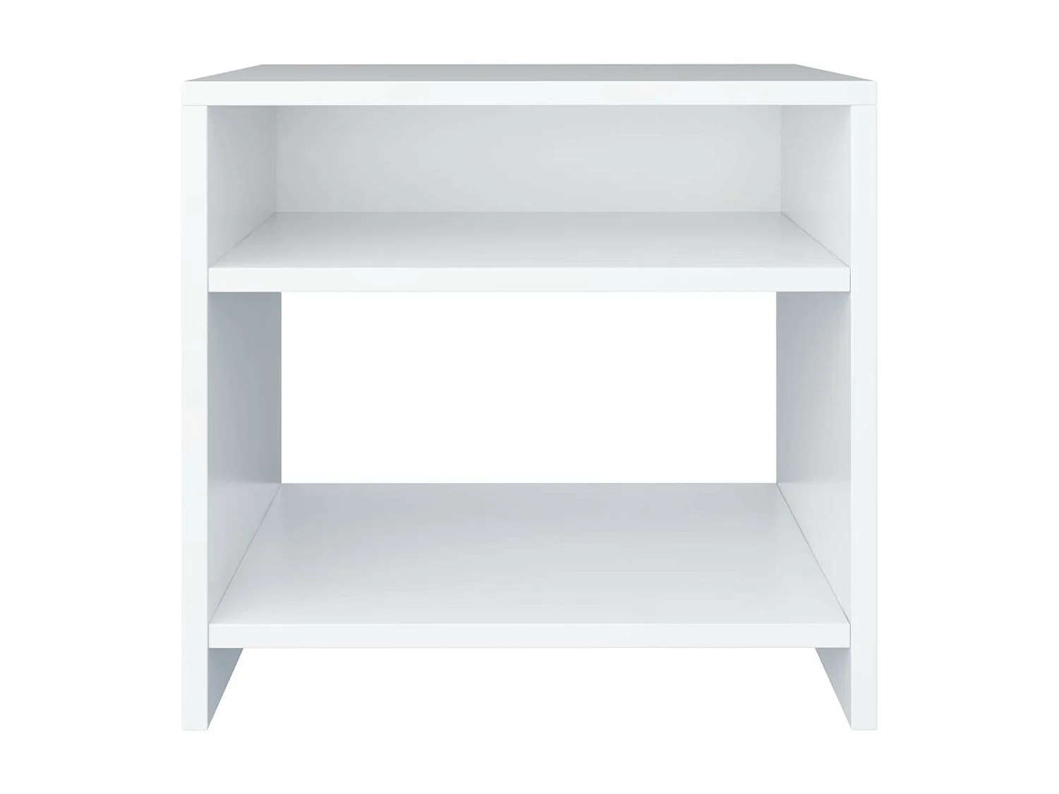 Table de chevet Blanc 40 x 30x40 - Lot de 2