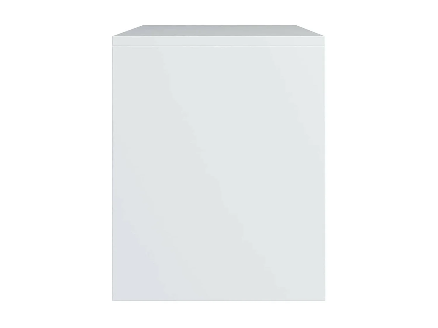 Table de chevet Blanc 40 x 30x40 - Lot de 2