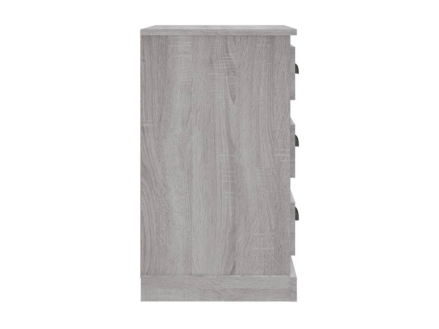 Table de chevet sonoma gris 39x39x67 bois d'ingénierie