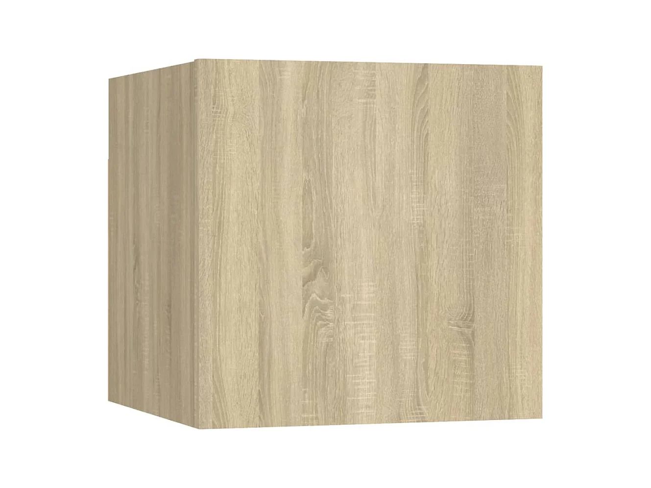 Table de chevet suspendu Chêne sonoma 30,5x30x30