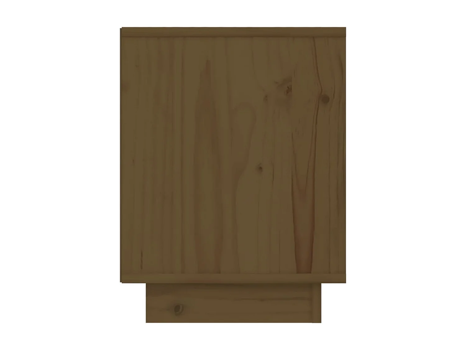 Table de chevet Marron miel 40x30x40 Bois de pin solide