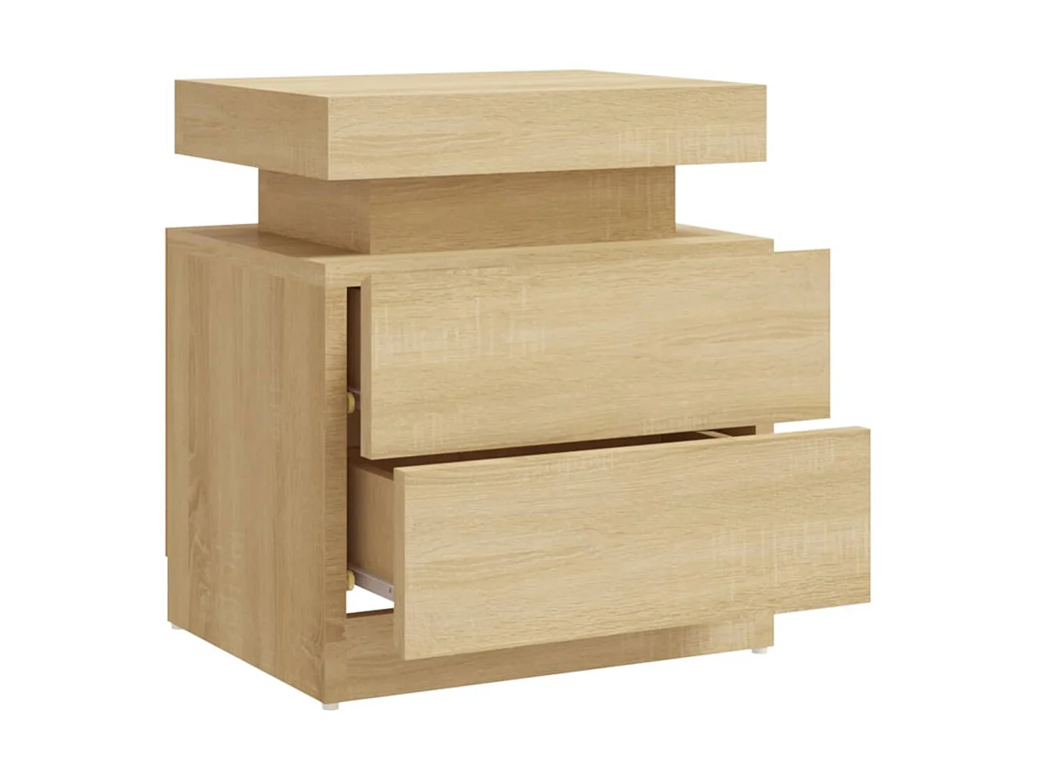 Table de chevet Chêne sonoma 45x35x52