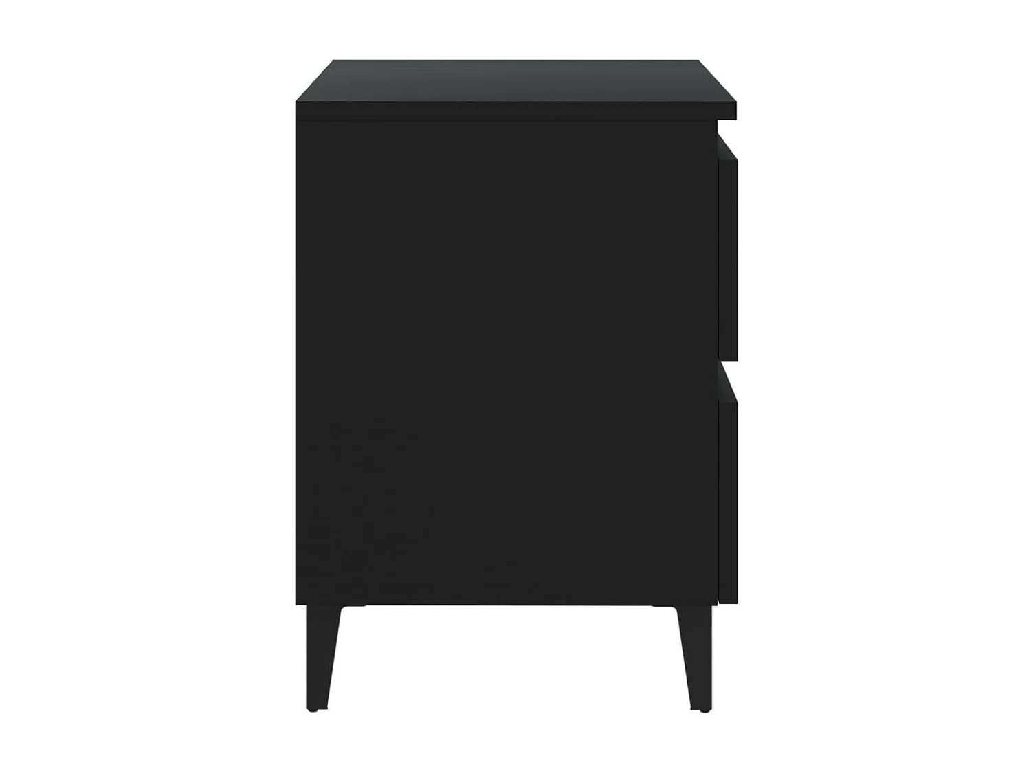 Tables de chevet Noir Kire - Lot de 2