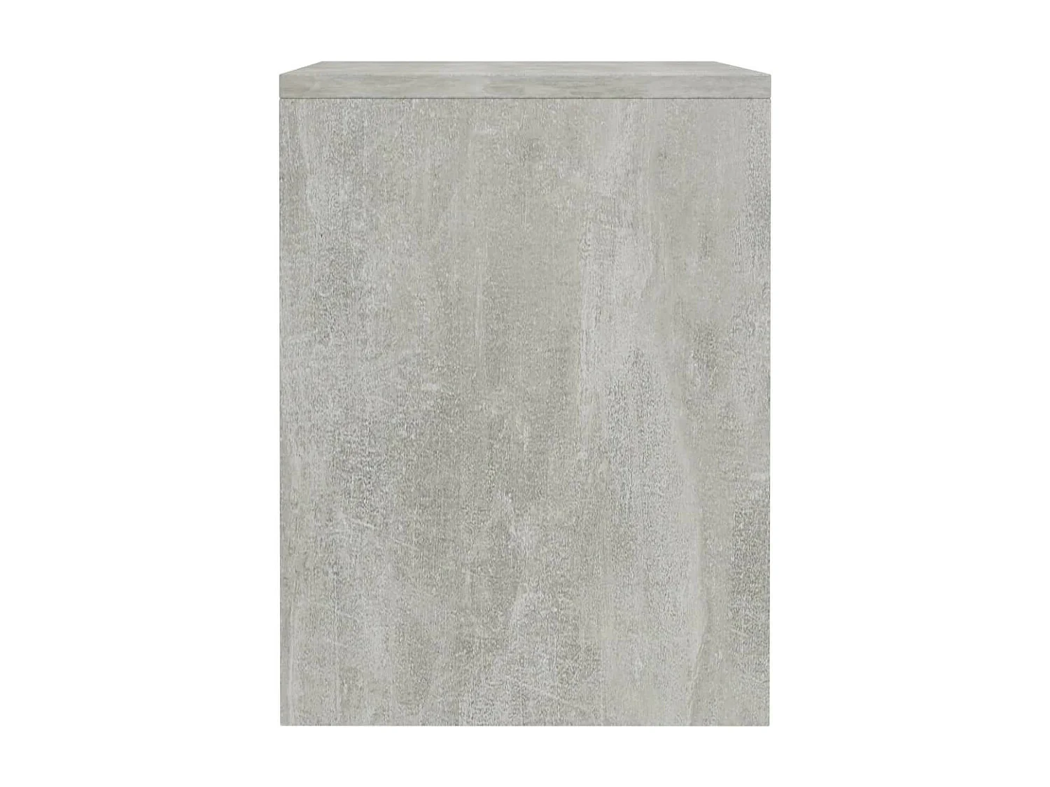 Table de chevet Gris béton 40 x 30x40 - Lot de 2