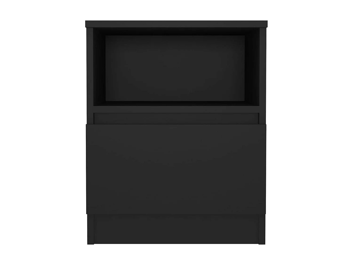 Tables de chevet 2 pcs Noir 40x40x50 2