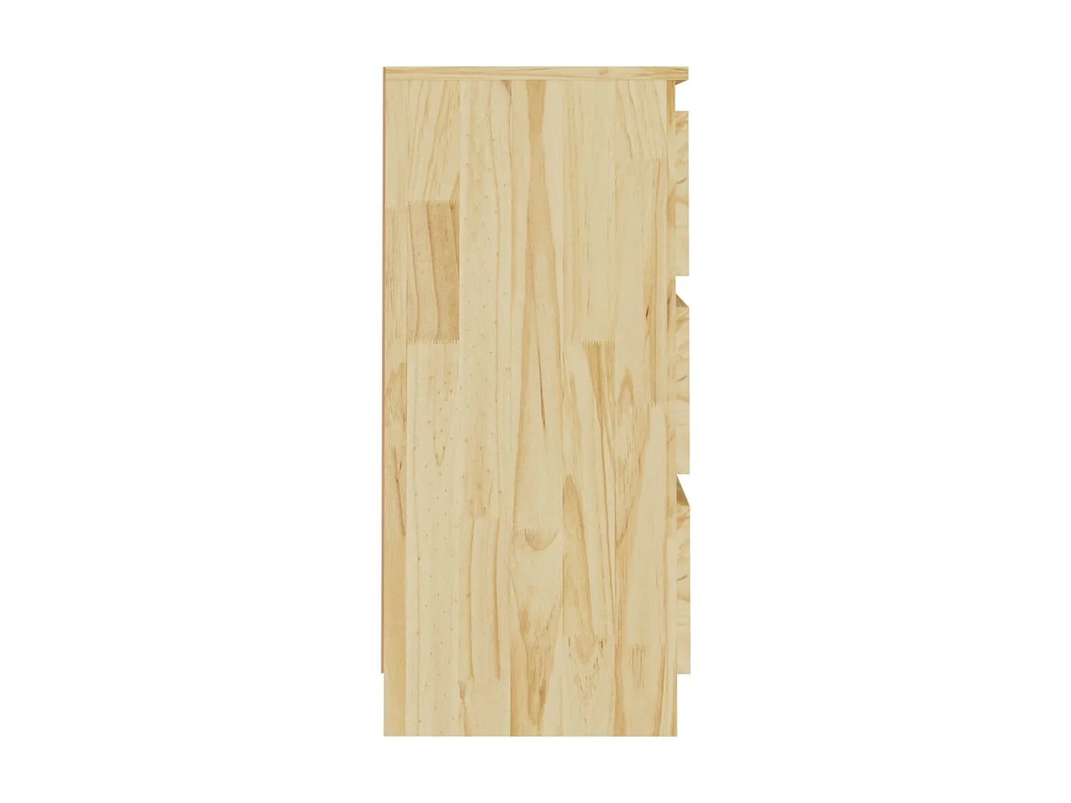 Tables de chevet 2 pcs 40x29,5x64 Bois de pin solide