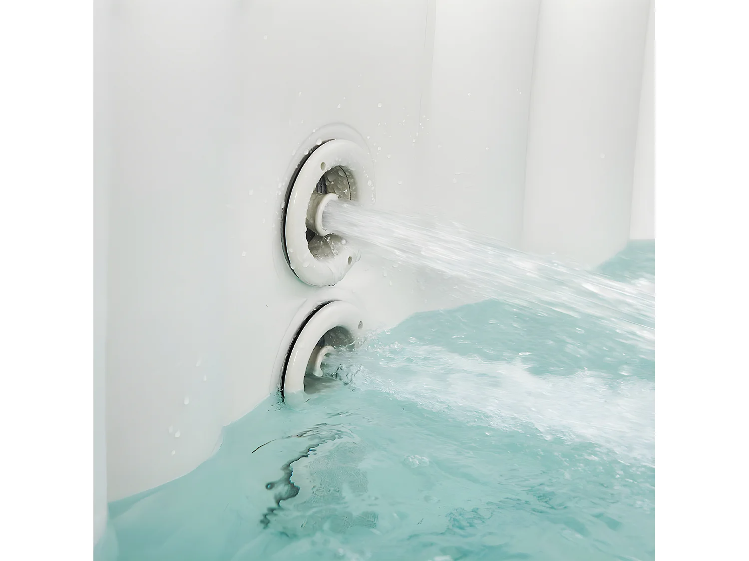 Spa gonflable rond hydrojets 6 places Carlton Mspa