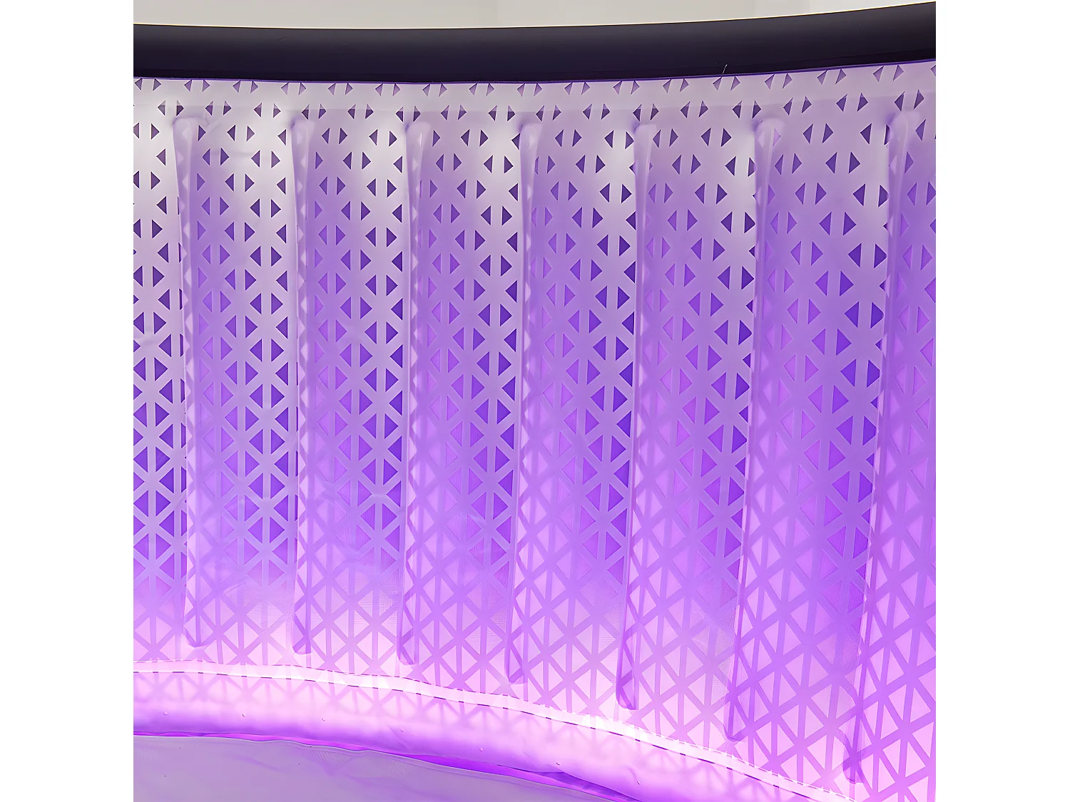 Spa gonflable rond 6 places Aurora LED Mspa