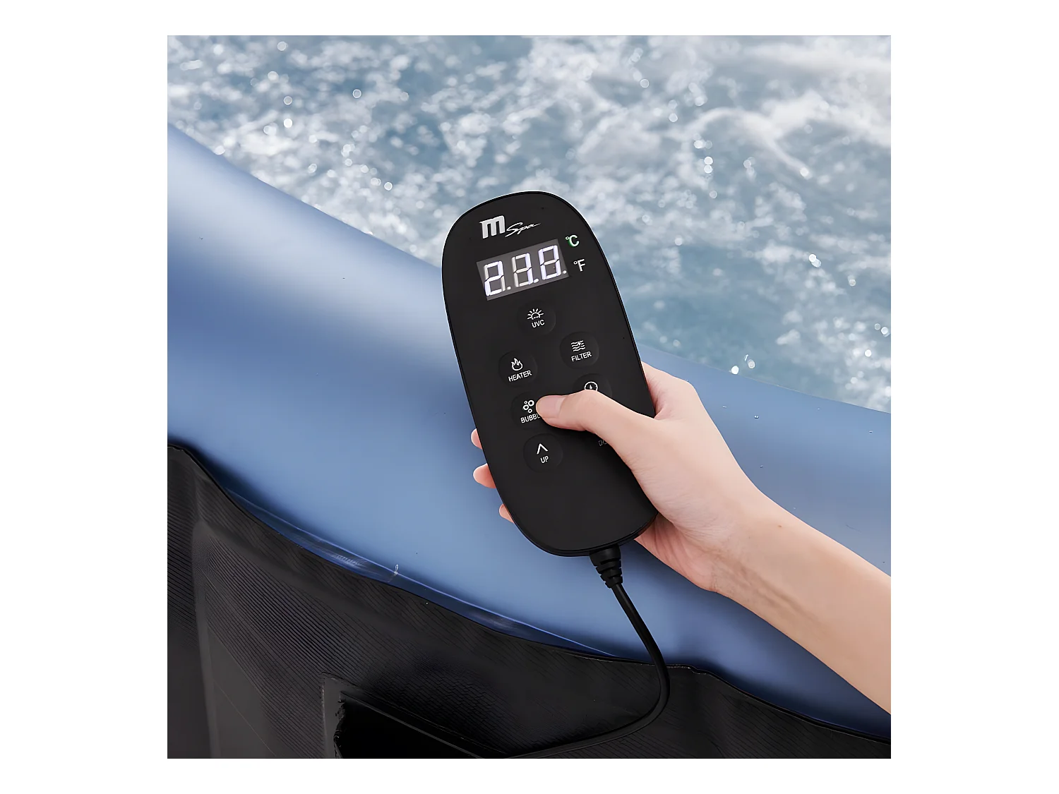 Spa gonflable rond 6 places Bergen Mspa