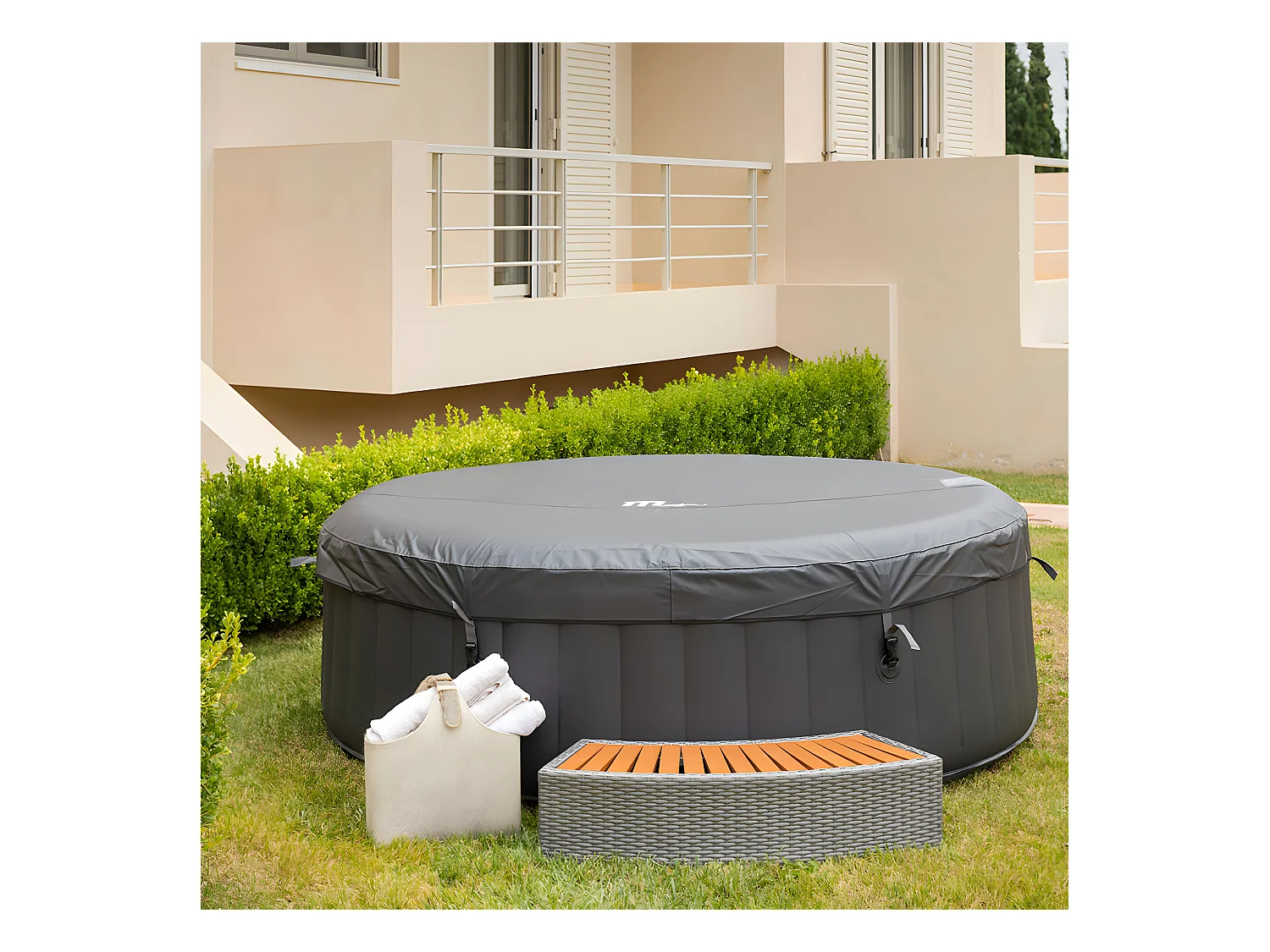 Spa gonflable rond 6 places Bergen Mspa