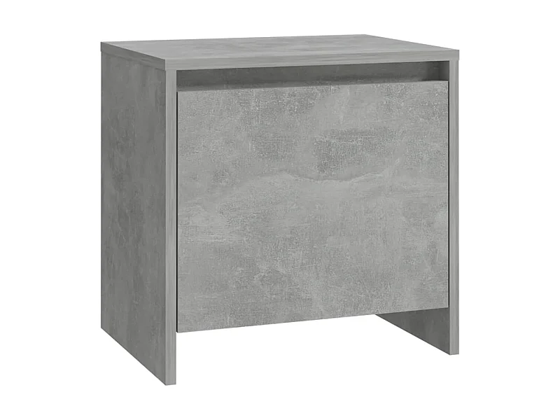 Table de chevet Gris béton 45x34x44,5