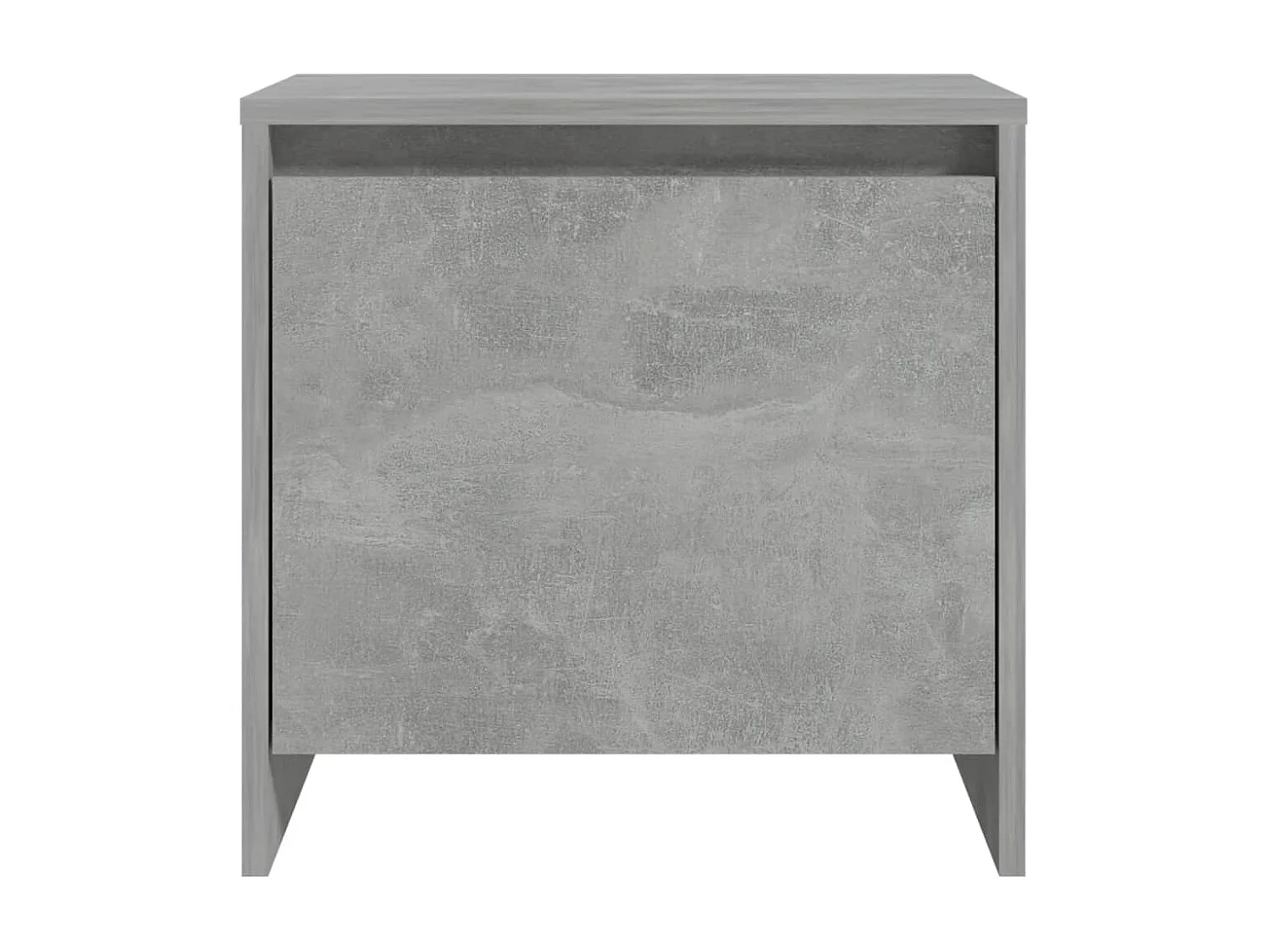 Table de chevet Gris béton 45x34x44,5