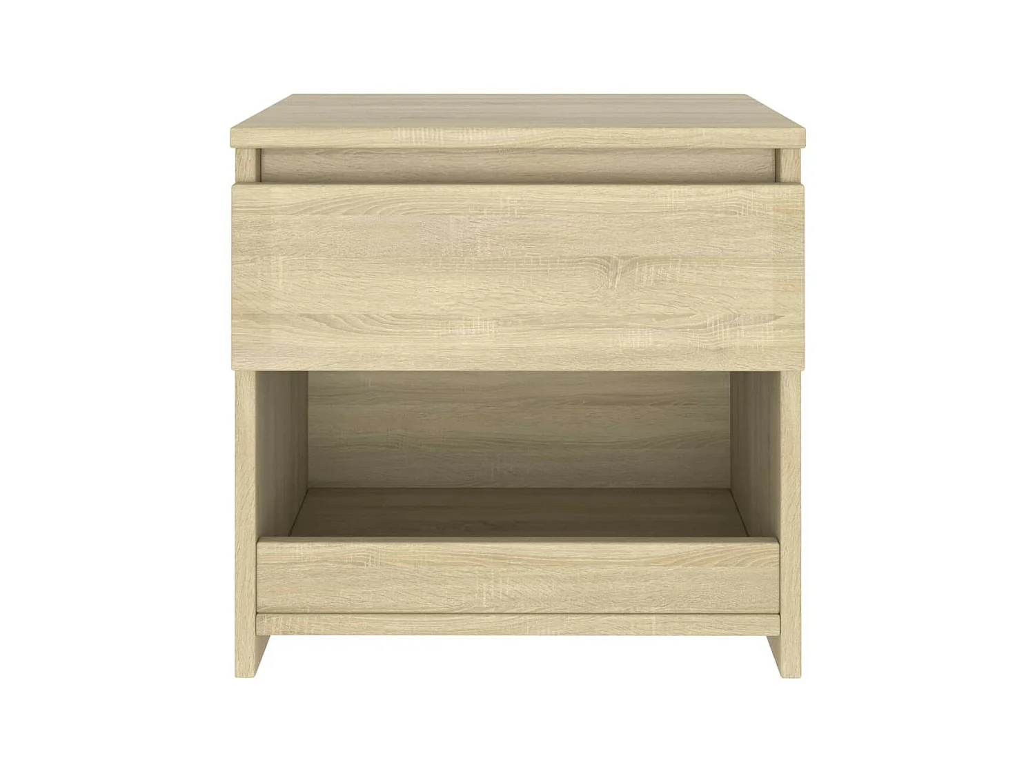 Nachtkastjes 2 st 40x30x39 cm spaanplaat sonoma eikenkleurig