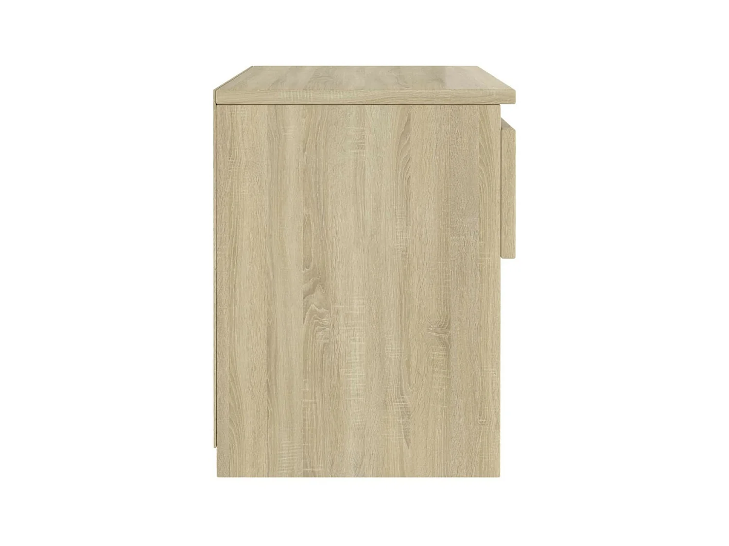 Nachtkastjes 2 st 40x30x39 cm spaanplaat sonoma eikenkleurig
