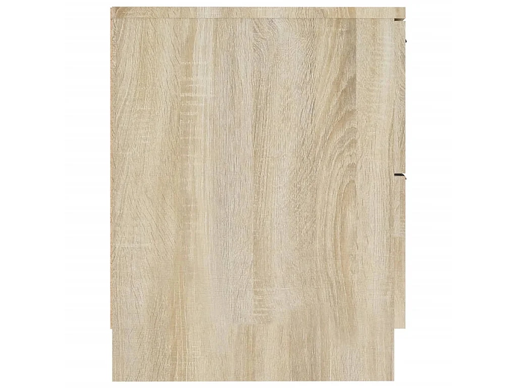 Tables de chevet 2 pcs Chêne Sonoma Bois d'ingénierie