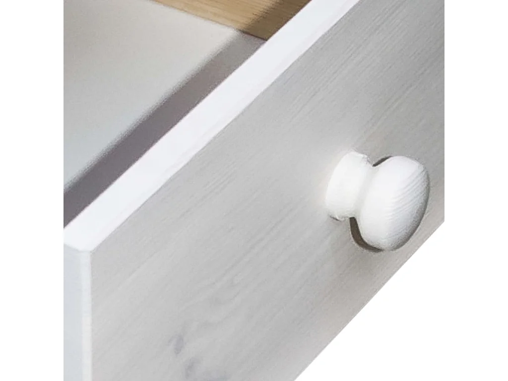 Table de chevet 43x34x40 Bois de pin solide 2