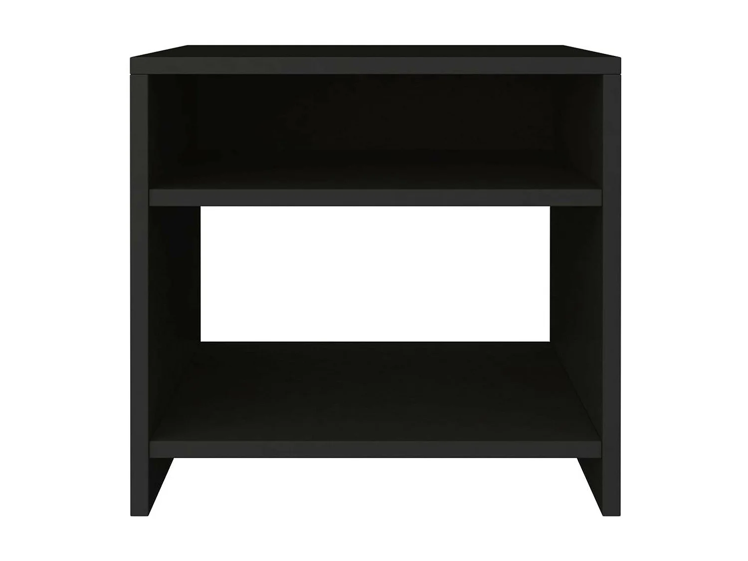 Table de chevet Noir 40 x 30x40 - Lot de 2