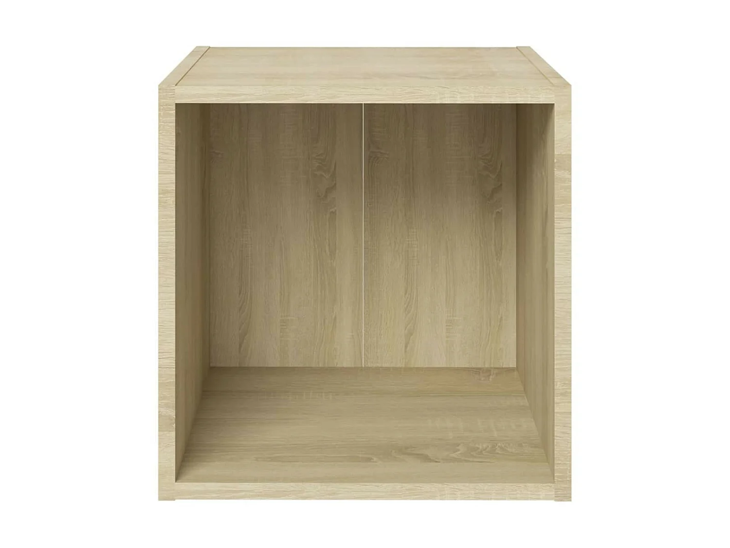 Chevet TV Chêne sonoma 37x35x37