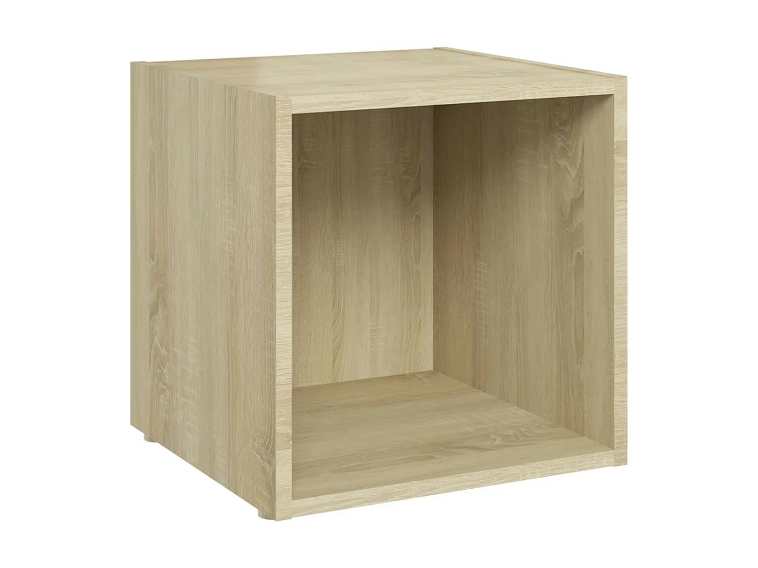 Chevet TV Chêne sonoma 37x35x37