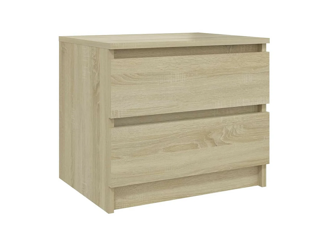 Table de chevet Chêne sonoma 50x39x43,5