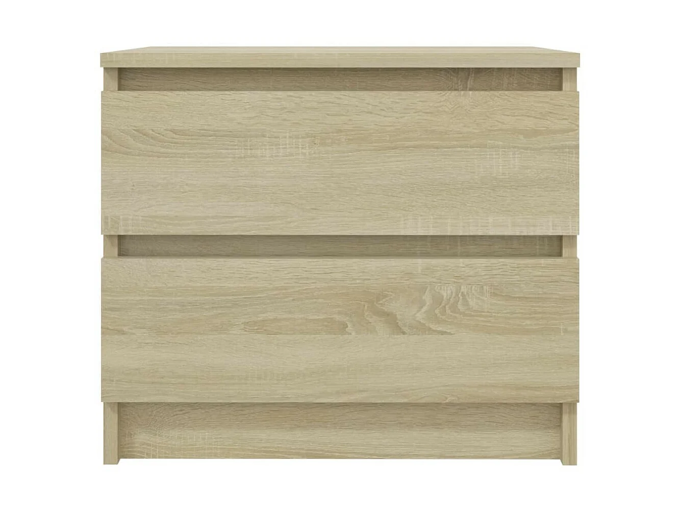 Table de chevet Chêne sonoma 50x39x43,5