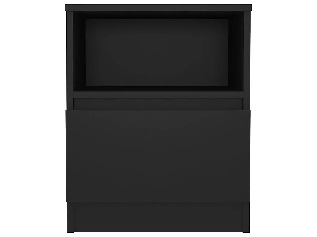 Table de chevet Noir 40x40x50 2