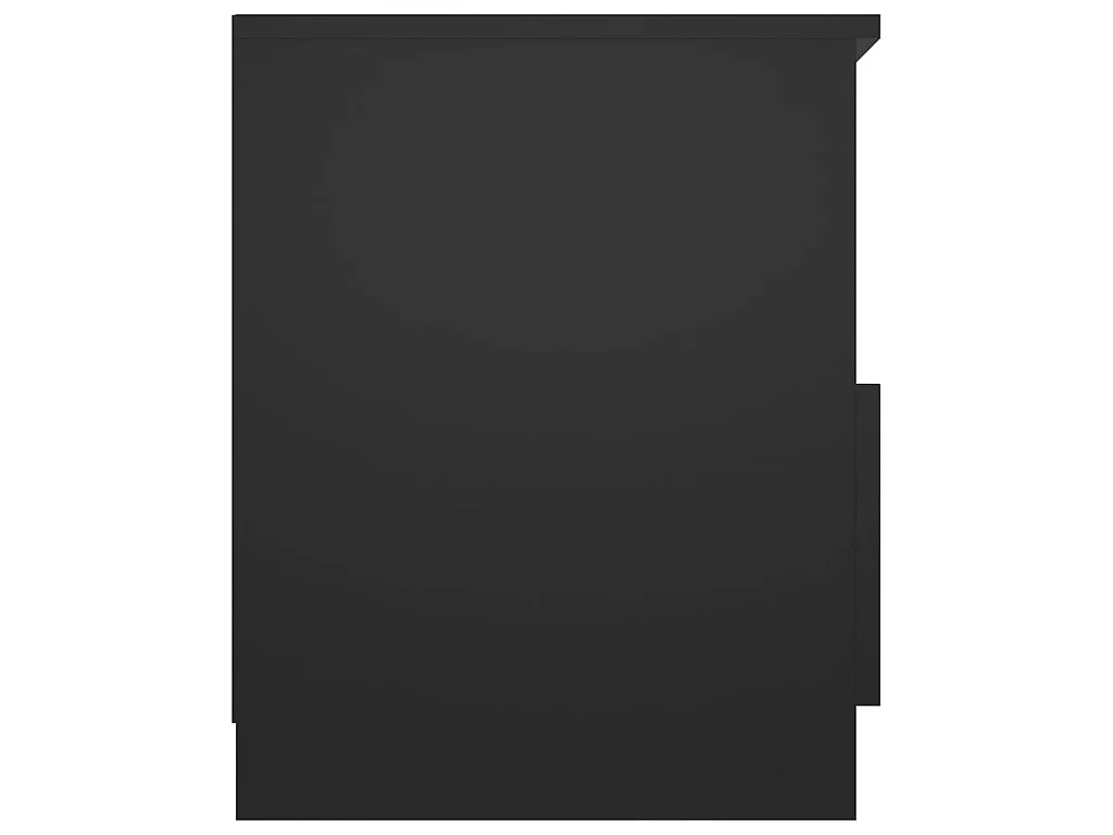 Table de chevet Noir 40x40x50 2