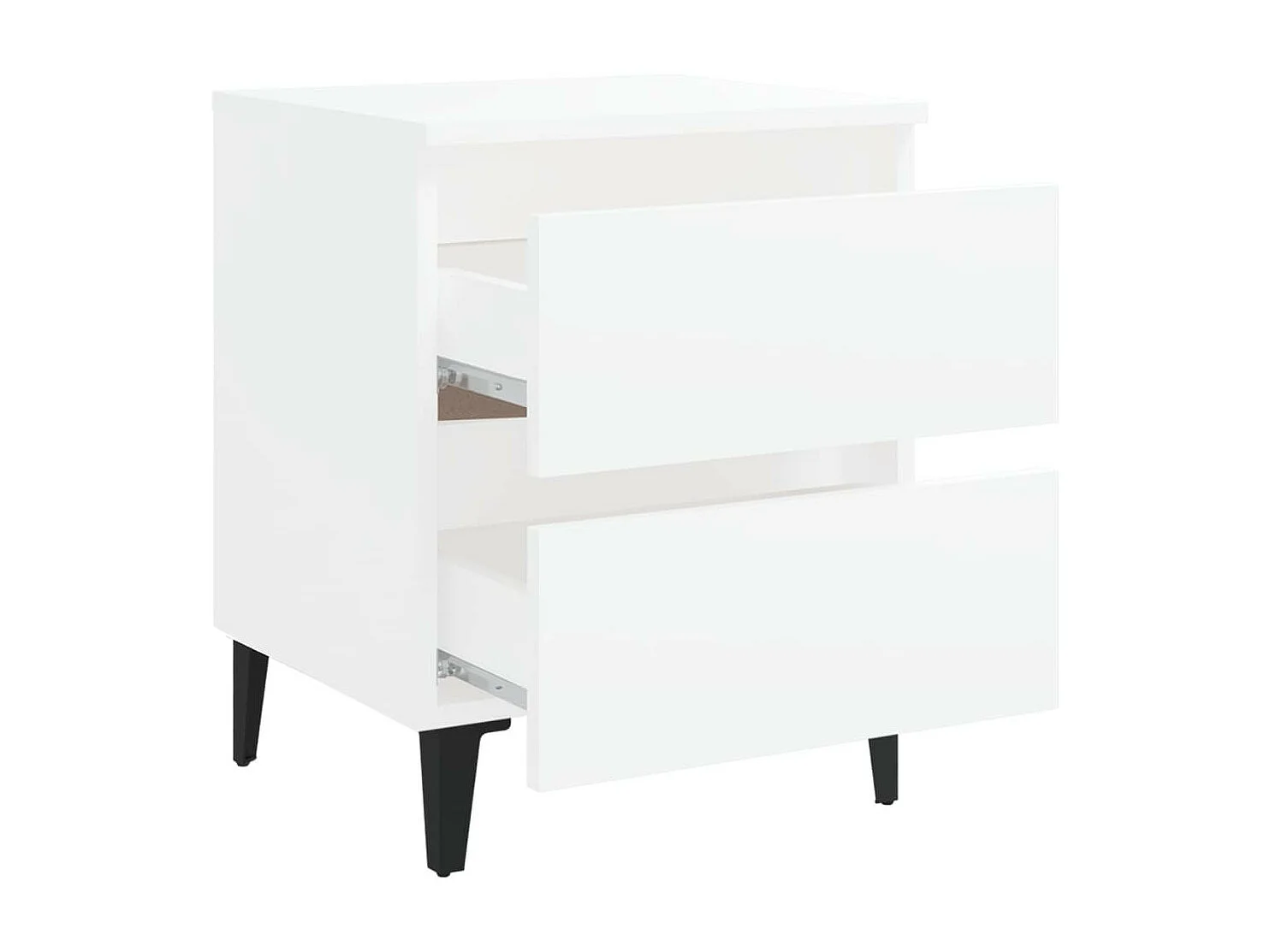 Table de chevet Blanc 40x35x50