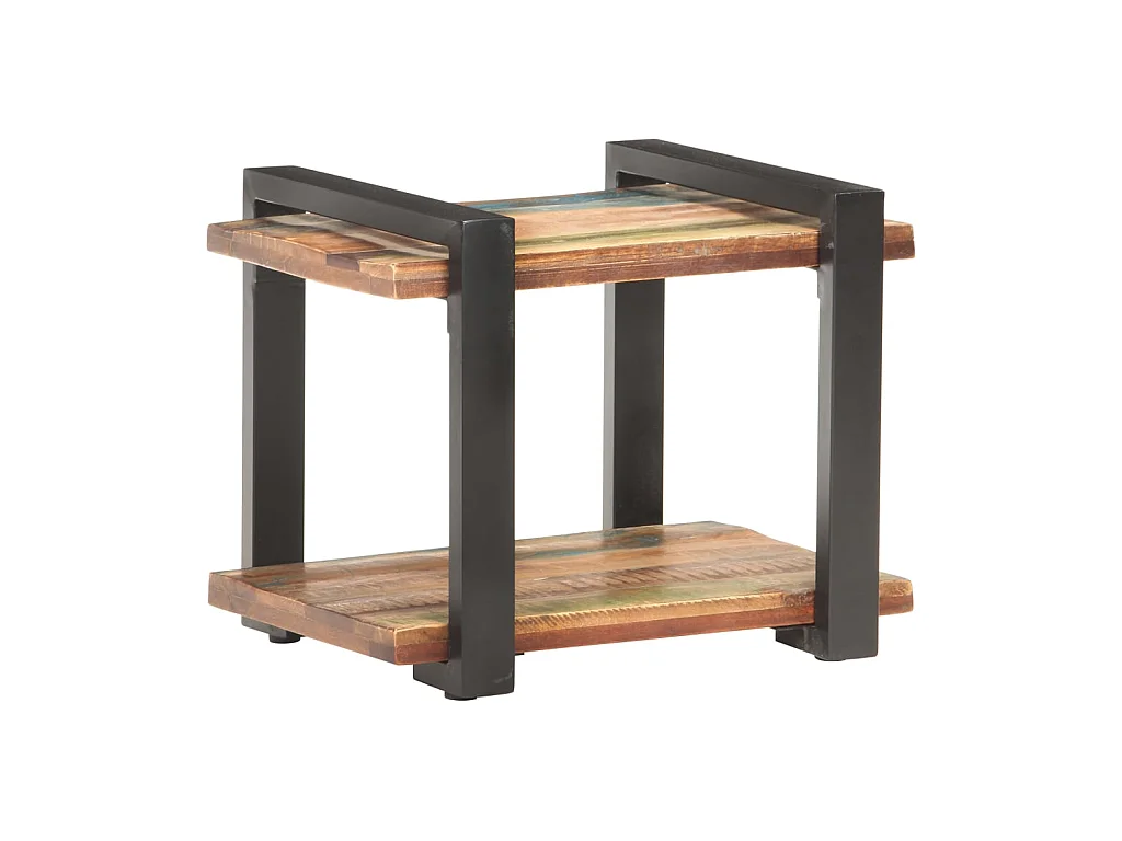Table de chevet 50x40x40 Bois de récupération massif