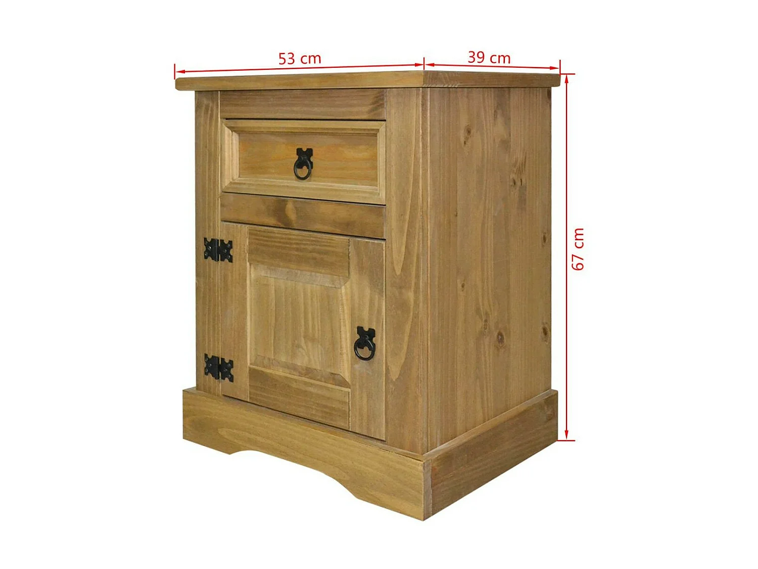 Chevet pin massif naturel Mexica