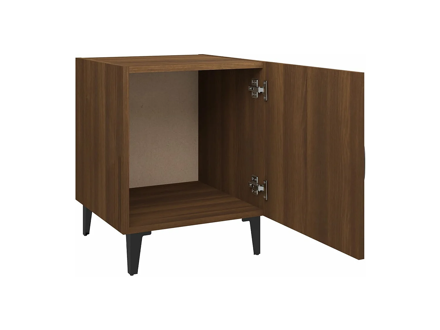 Table de chevet Chêne marron Bois d'ingénierie