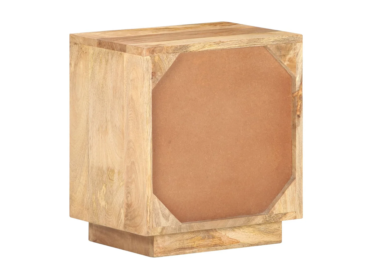 Table de chevet 40x30x45 Bois de manguier solide