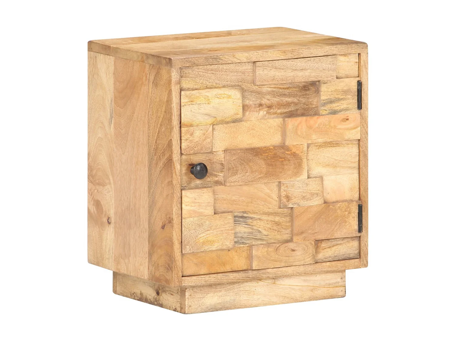 Table de chevet 40x30x45 Bois de manguier solide