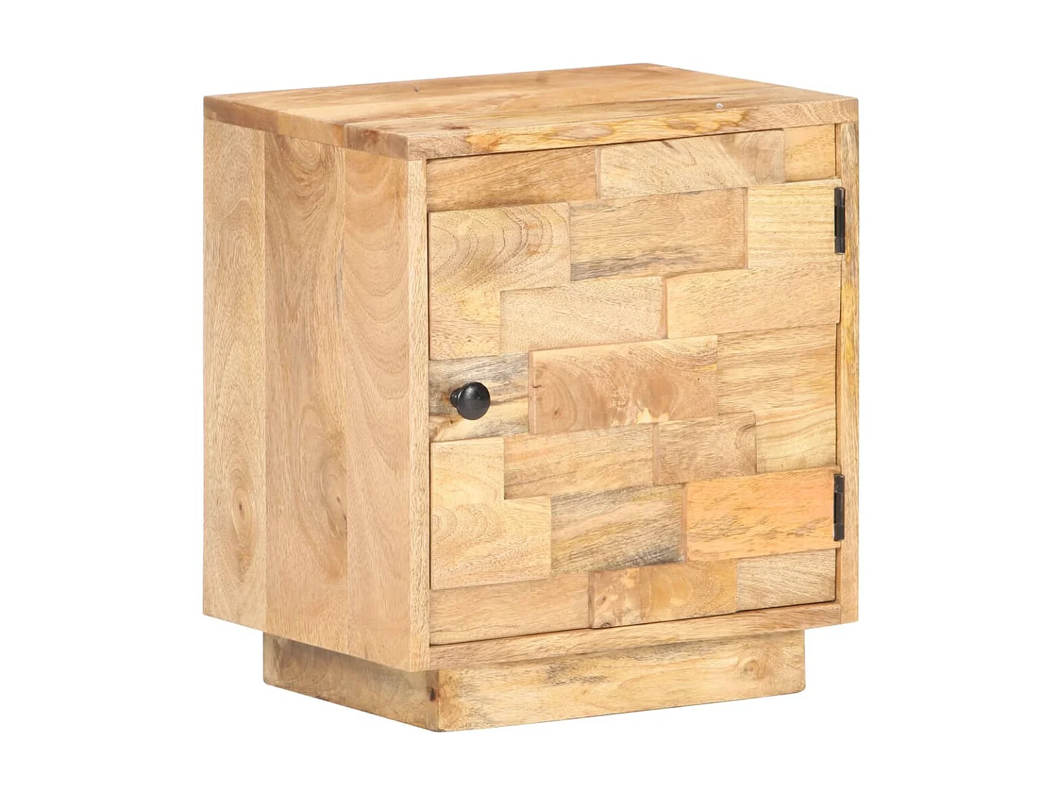 Table de chevet 40x30x45 Bois de manguier solide