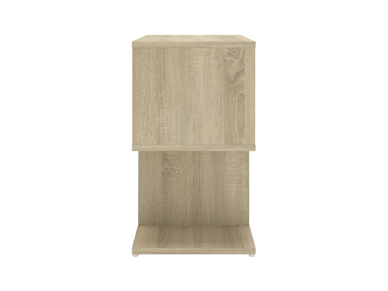 Nachtkastjes 2 st 50x30x51,5 cm spaanplaat sonoma eikenkleurig
