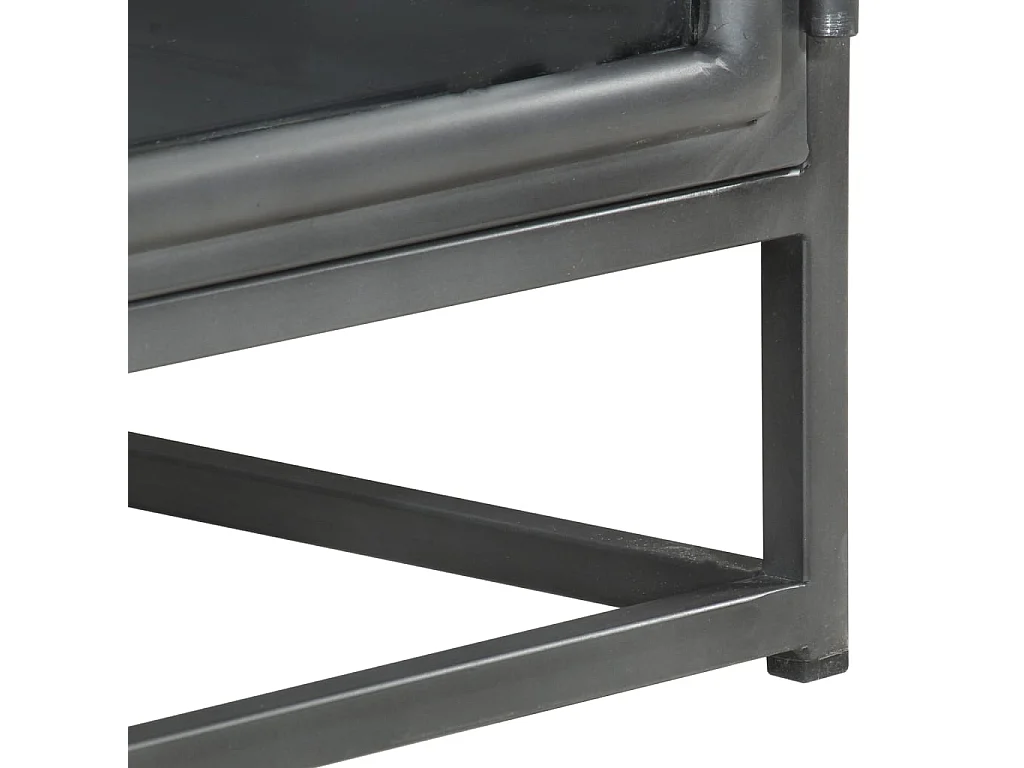 Table de chevet Gris 40x30x50 Bois d'acacia massif