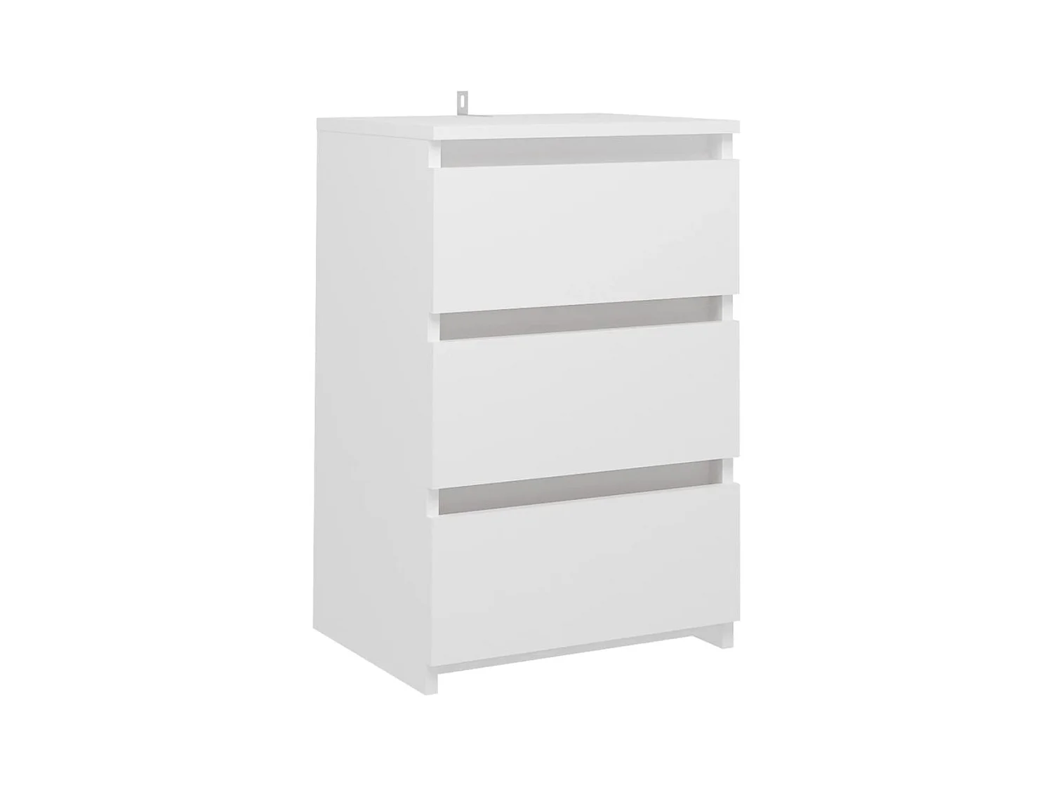 Table de chevet Blanc 40x35x62,5
