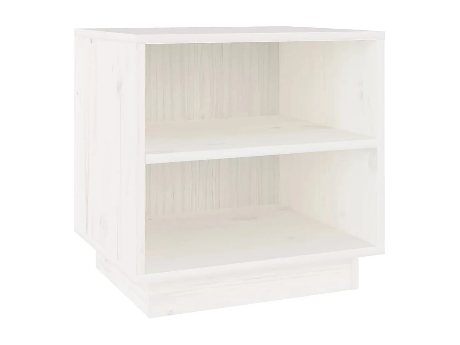 Tables de chevet 2 pcs Blanc 40x34x40 Bois de pin solide