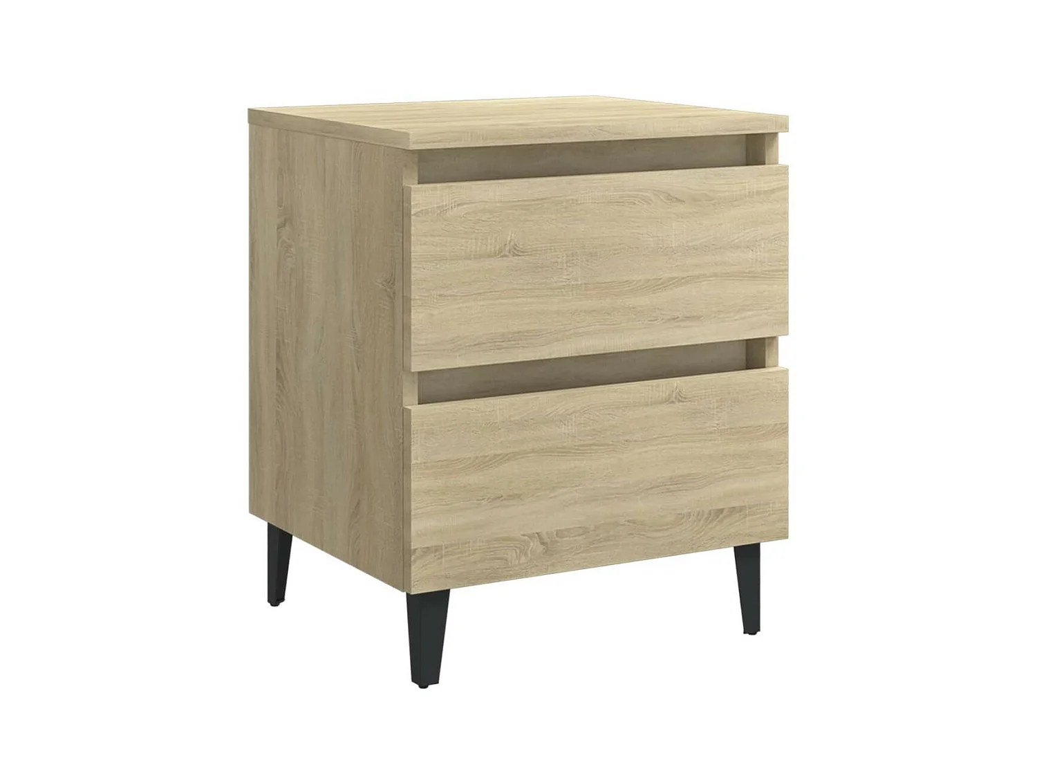 Table de chevet Chêne sonoma 40x35x50