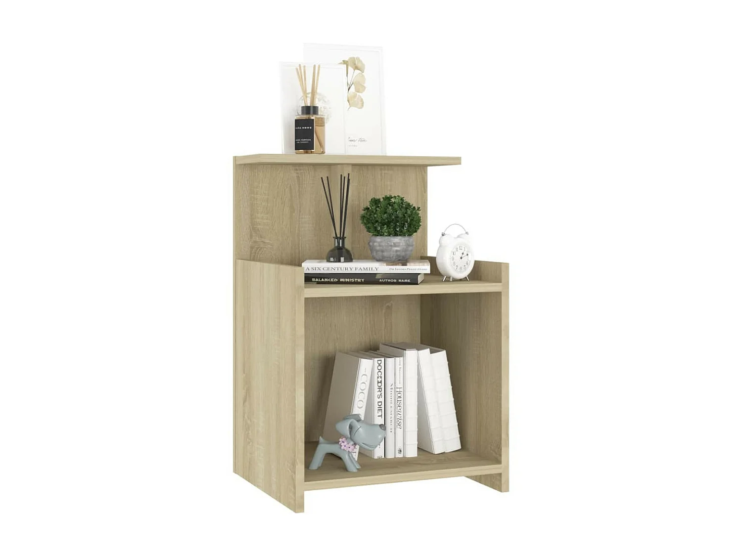 Tables de chevet 2 pcs Chêne sonoma 40x35x60