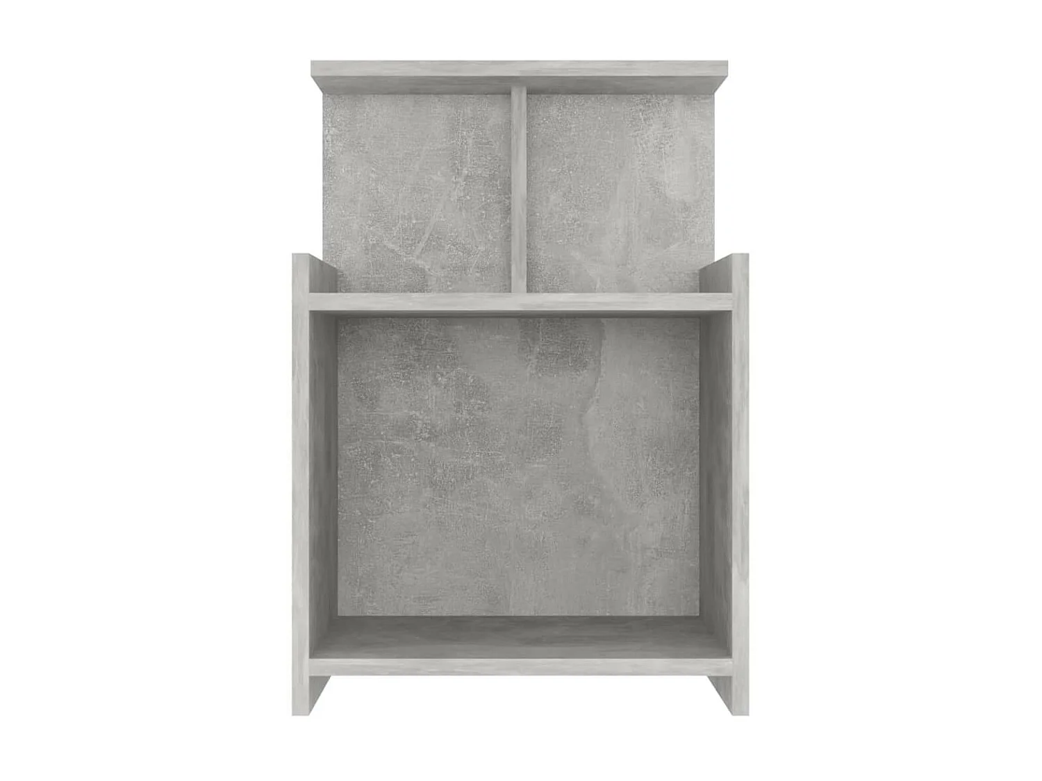 Table de chevet Gris béton 40x35x60