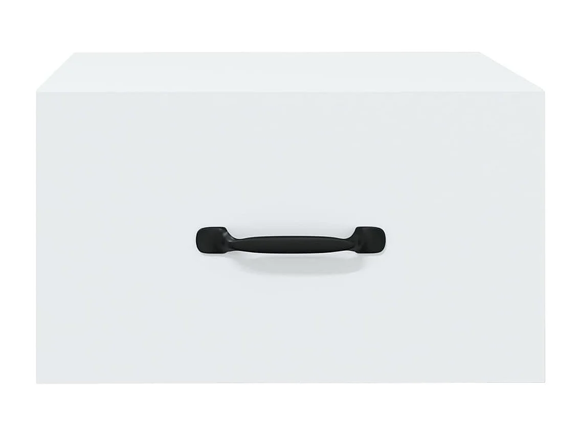 Tables de chevet murales 2 pcs Blanc 35x35x20