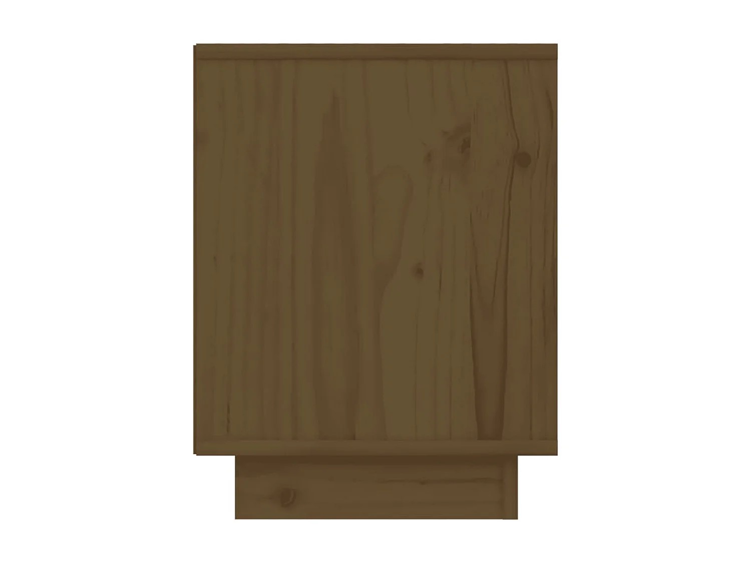 Tables de chevet 2pcs Marron miel 40x30x40 Bois de pin solide