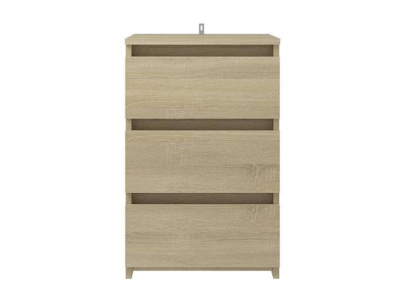 Table de chevet Chêne sonoma 40x35x62,5